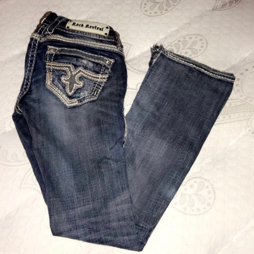 Boot cut rock revival 25